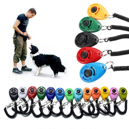 Clicker de Treinamento Ajustado para Mascotas con Alça 