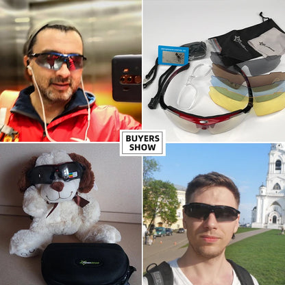 Gafas de sol RockBros Polarized Pro – Óculos polarizados con protección UV400 para ciclismo y carrera 