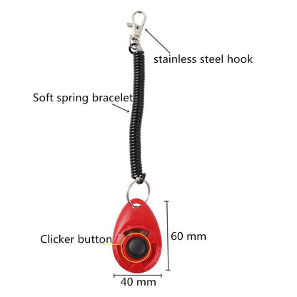Clicker de Treinamento Ajustado para Mascotas con Alça 