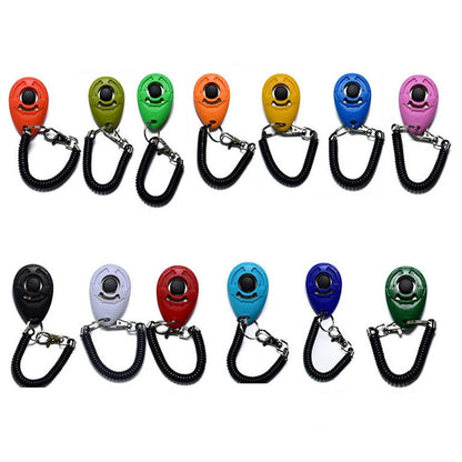 Clicker de Treinamento Ajustado para Mascotas con Alça 
