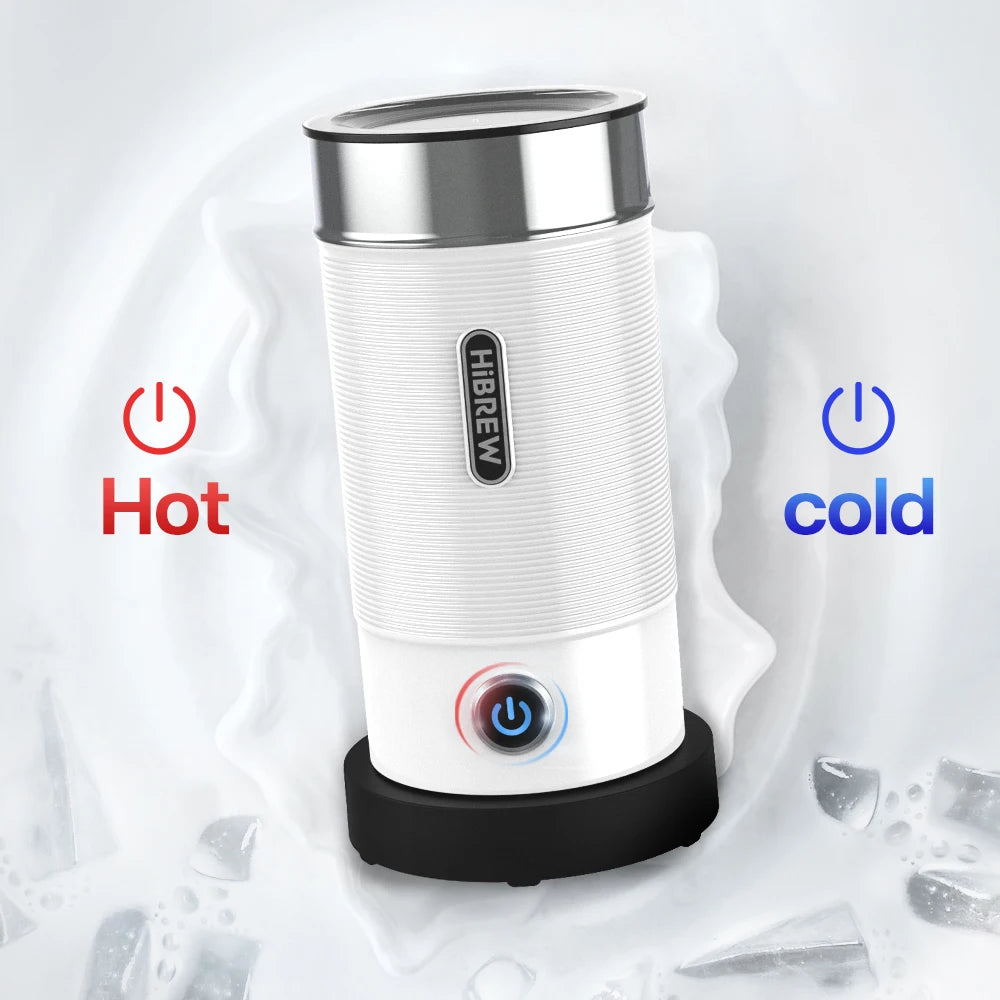 HiBREW FrotherPro M1A: Espumador de leche automático para capuchinos, lattes y chocolate quente