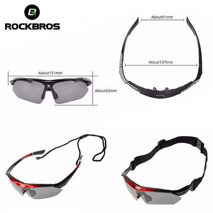 Gafas de sol RockBros Polarized Pro – Óculos polarizados con protección UV400 para ciclismo y carrera 