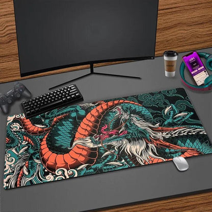 Sous-main de jeu Dragon Samouraï