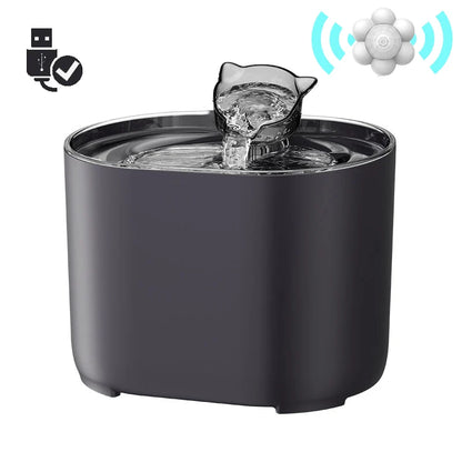 Fontaine pour animaux PureFlow – Bébé automatique silencieux avec filtre pour chats et chiens 