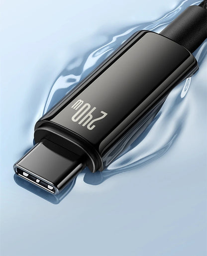 Chargeur rapide pour iPhone, MacBook et Samsung - Baseus Thunder Charge USB-C 240W