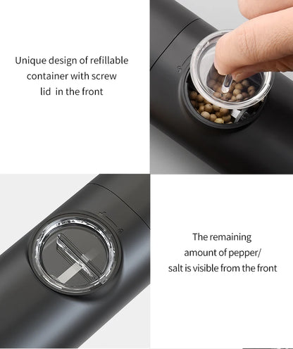 Moedor Automático de Temperos - Precisão Gourmet com Praticidade e Elegância - GRATIS GRATIS