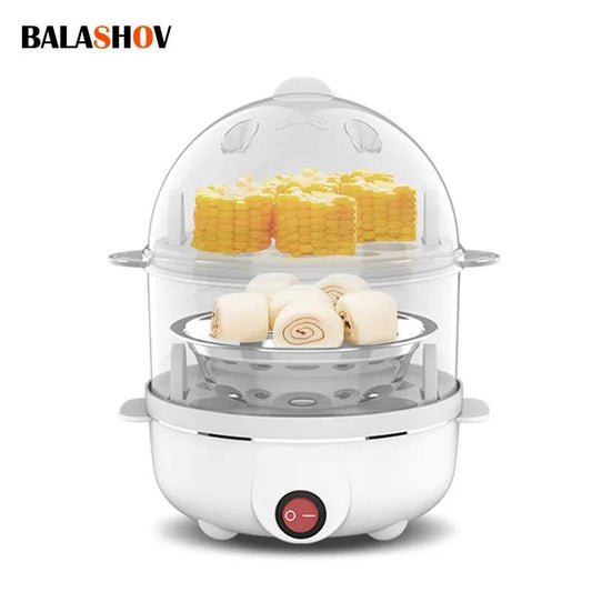 EggMaster Double Layer Egg Cooker