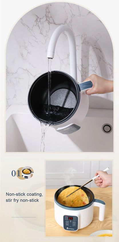 Panela de Arroz Elétrica Antiaderente 1-2 Pessoas Compacta - GRATIS GRATIS