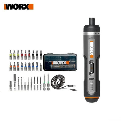 Chave de Fenda Inteligente WORX WX242 - Ferramenta Recarregável avec Luz LED et Kit Complet
