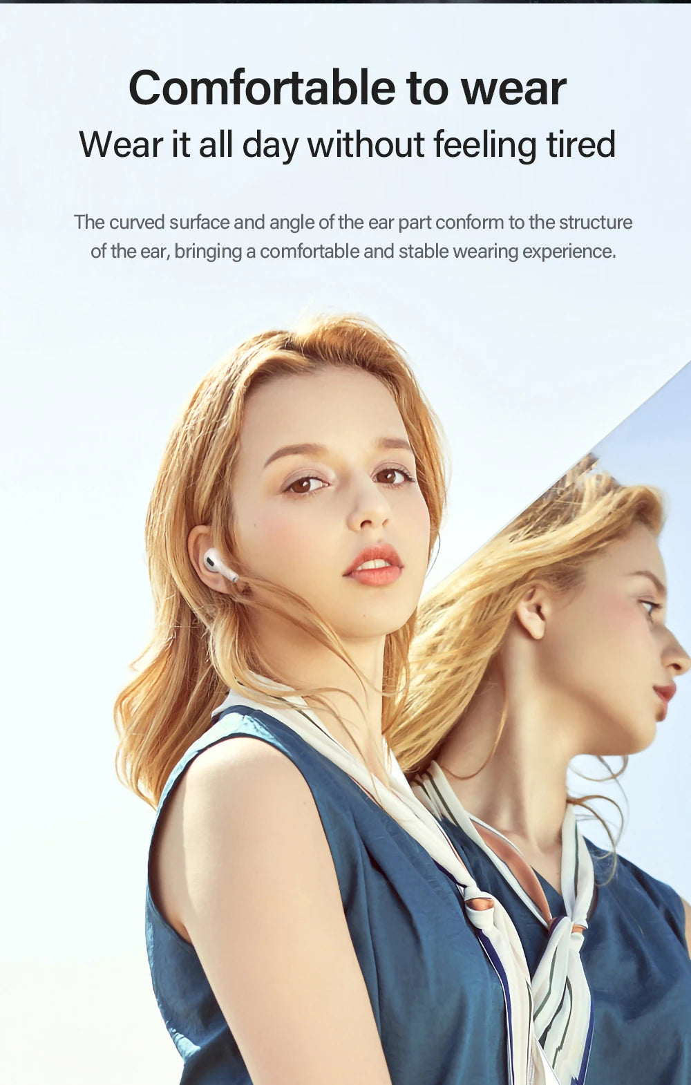 Lenovo LP40 TWS Earphones - Premium Sound Quality, Bluetooth 5.0 and Touch Control - Free Shipping