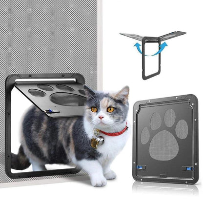 Serrure magique pour chatière - Porta Segura para Cães e Gatos Fácil de Usar