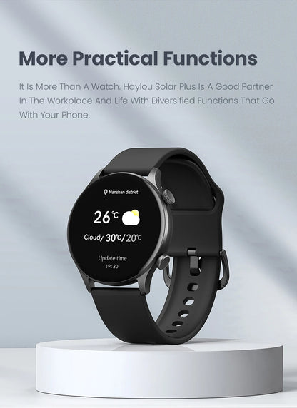 HAYLOU Solar Plus RT3: O Smartwatch Que Facilita Sua Vida