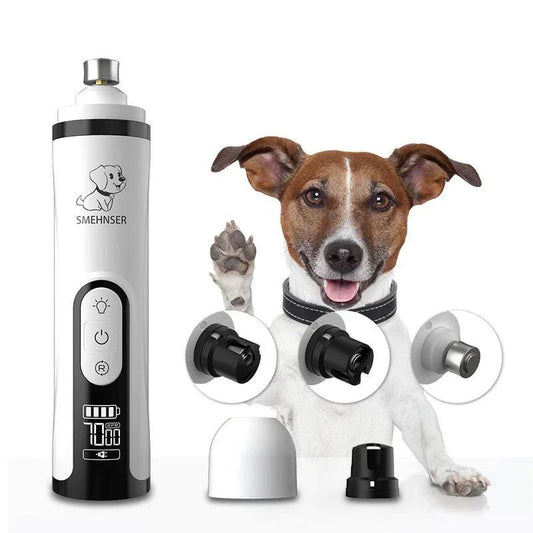 PawElegance Nail Grinder: Electric Trimmer with LED - FREE SHIPPING