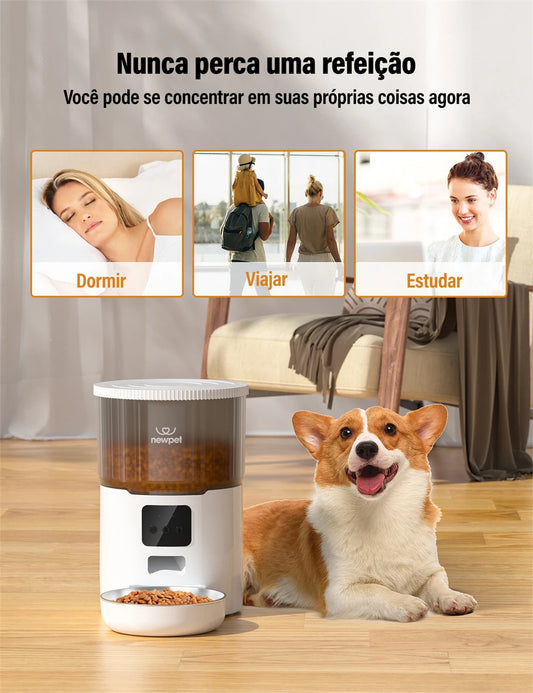 SmartPet Gourmet Feeder 4L - Alimentateur automatique pour chats et chiens 