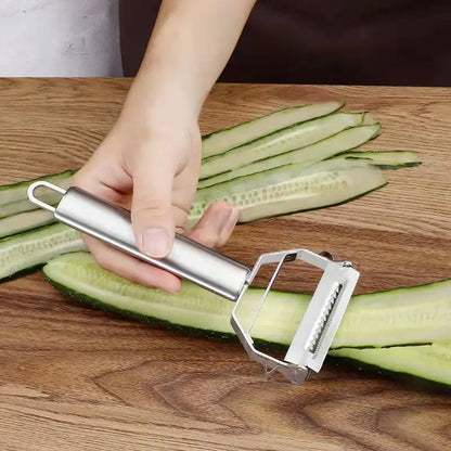 MultiPeel Pro - Descascador de legumbres y frutas en agua inoxidable | Practicade na Cozinha