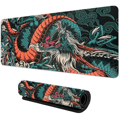 Sous-main de jeu Dragon Samouraï