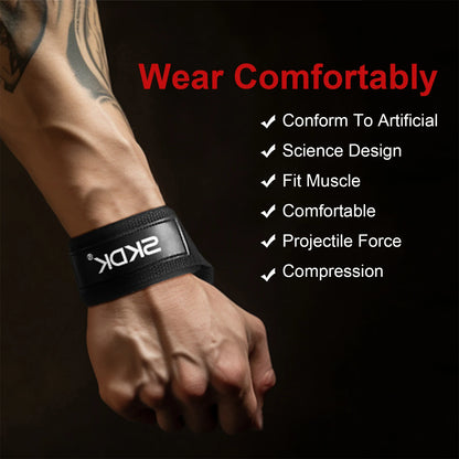 PowerGrip Pro - Faixas de Apoio Antideslizantes para Levantamiento de Peso y Crossfit