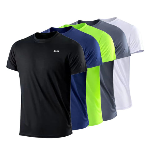 Camiseta Masculina Performance QuickFit Dry – Confort et style pour les activités physiques