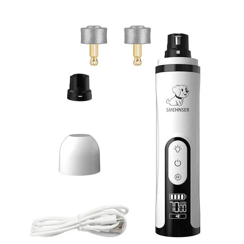PawElegance Nail Grinder: Electric Trimmer with LED - FREE SHIPPING