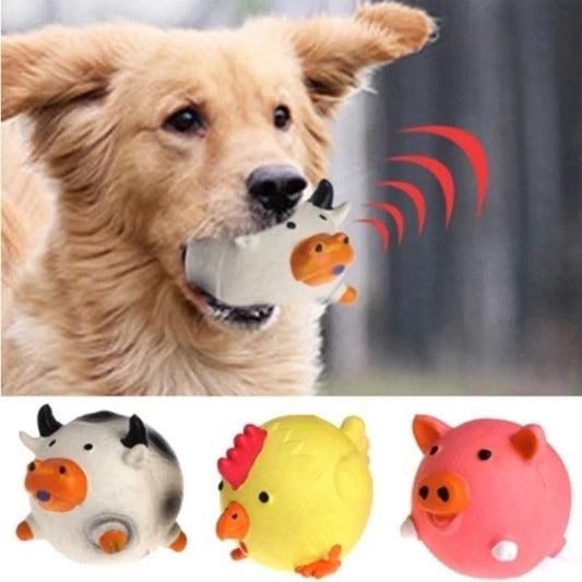 Jouet vocal pour animaux de compagnie - Brinquedo Interativo com Som para Cães 