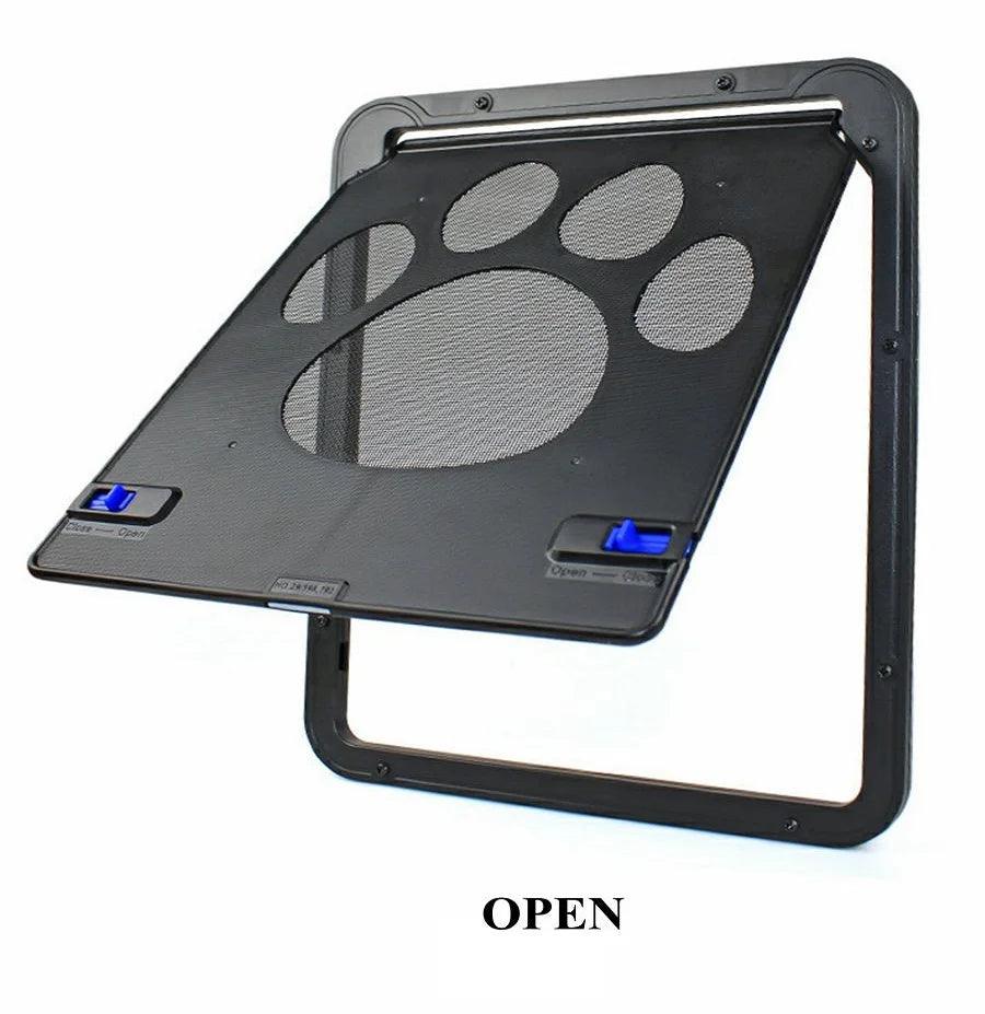 Serrure magique pour chatière - Porta Segura para Cães e Gatos Fácil de Usar