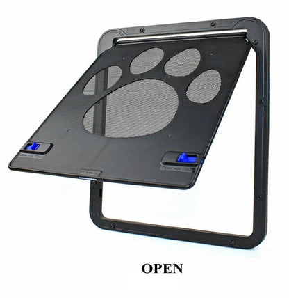 Serrure magique pour chatière - Porta Segura para Cães e Gatos Fácil de Usar