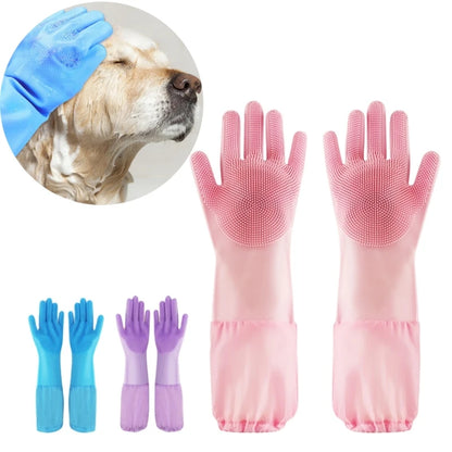 GloveSpa - Luva de Banho et Limpeza para Cães e Gatos