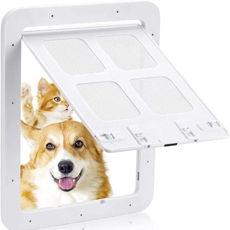 Serrure magique pour chatière - Porta Segura para Cães e Gatos Fácil de Usar