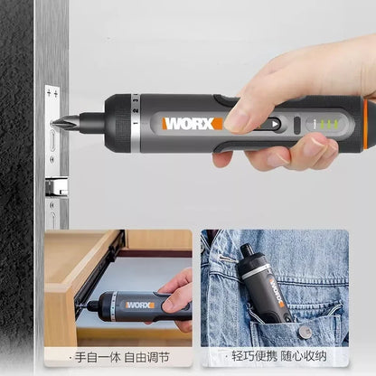 Chave de Fenda Inteligente WORX WX242 - Ferramenta Recarregável avec Luz LED et Kit Complet