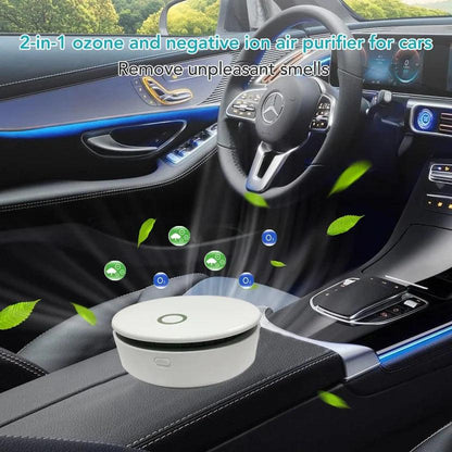 Purificador de Ar Portátil 2 em 1: Élimine les odeurs dans n'importe quel endroit - FRETE GRATIS