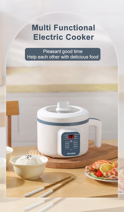 Panela de Arroz Elétrica Antiaderente 1-2 Pessoas Compacta - GRATIS GRATIS