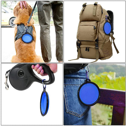 Mangeoire portative pliable pour chiens 2 em 1 – Comedouro e Bebedouro Portátil