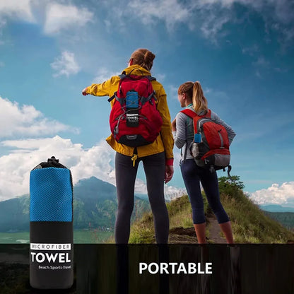 Toalha de Secagem Rápida TurboDry Sports - Confort et praticité pour les athlètes et les aventuriers