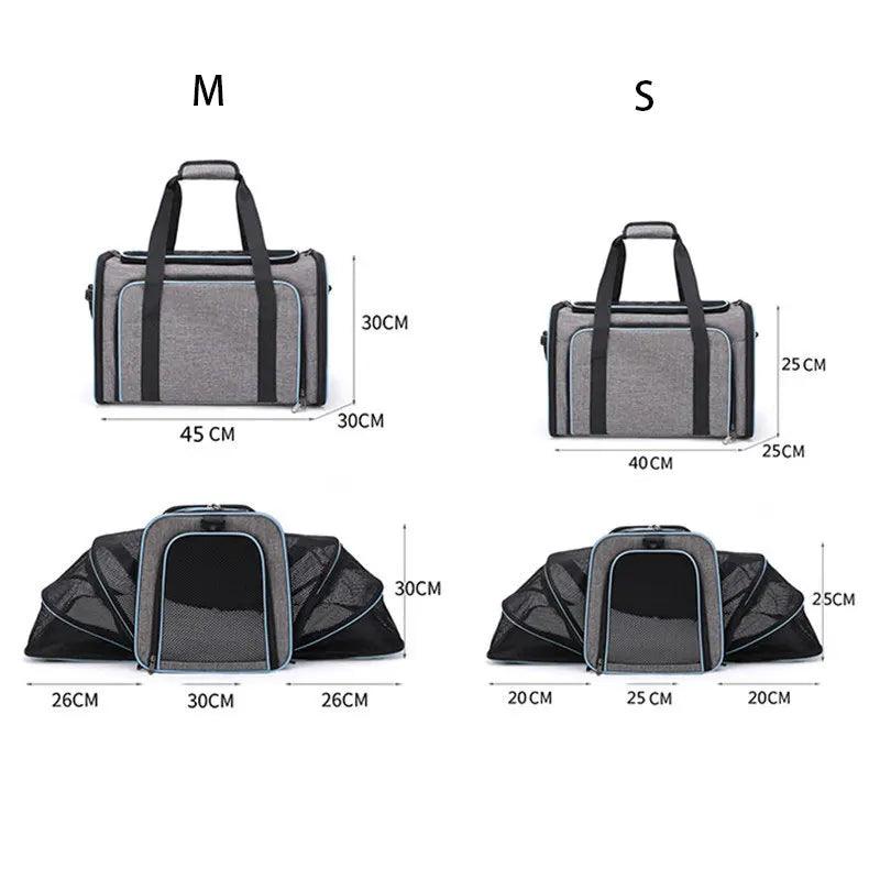 Sac respiratoire pour animaux de compagnie – Transport dobrável et pratique pour chiens et chats