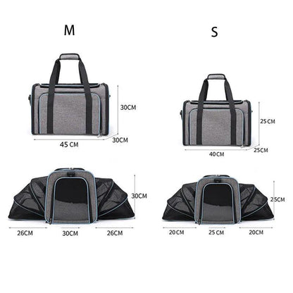 Sac respiratoire pour animaux de compagnie – Transport dobrável et pratique pour chiens et chats