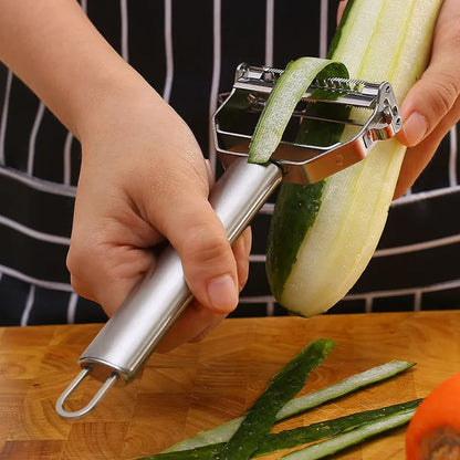 MultiPeel Pro - Descascador de legumbres y frutas en agua inoxidable | Practicade na Cozinha