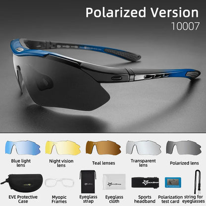 Gafas de sol RockBros Polarized Pro – Óculos polarizados con protección UV400 para ciclismo y carrera 