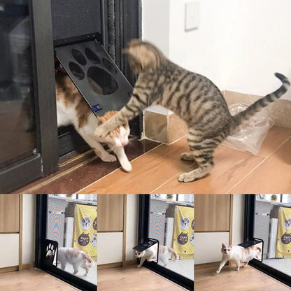 Serrure magique pour chatière - Porta Segura para Cães e Gatos Fácil de Usar