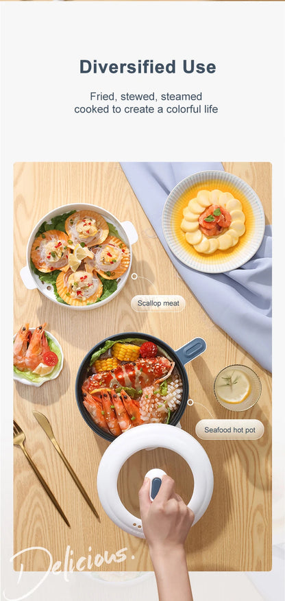 Panela de Arroz Elétrica Antiaderente 1-2 Pessoas Compacta - GRATIS GRATIS
