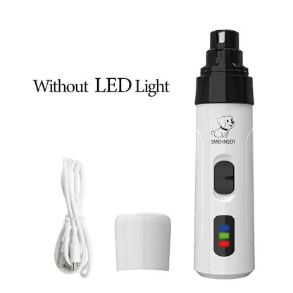 PawElegance Nail Grinder: Electric Trimmer with LED - FREE SHIPPING