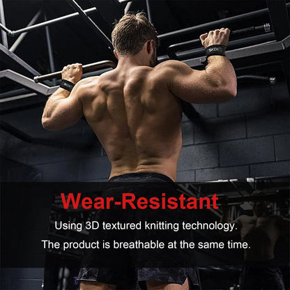 PowerGrip Pro - Faixas de Apoio Antideslizantes para Levantamiento de Peso y Crossfit