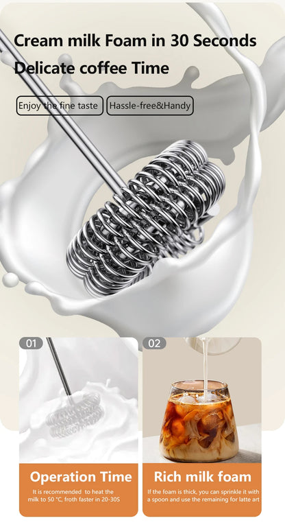 Espumador de Leite Sem Fio 3 en 1 - WhiskPro Mini - GRATIS GRATIS