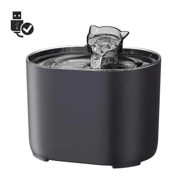 Fontaine pour animaux PureFlow – Bébé automatique silencieux avec filtre pour chats et chiens 