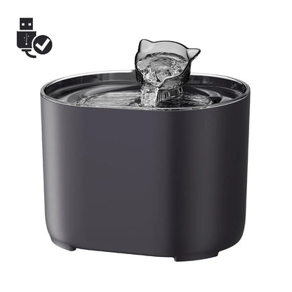 Fontaine pour animaux PureFlow – Bébé automatique silencieux avec filtre pour chats et chiens 