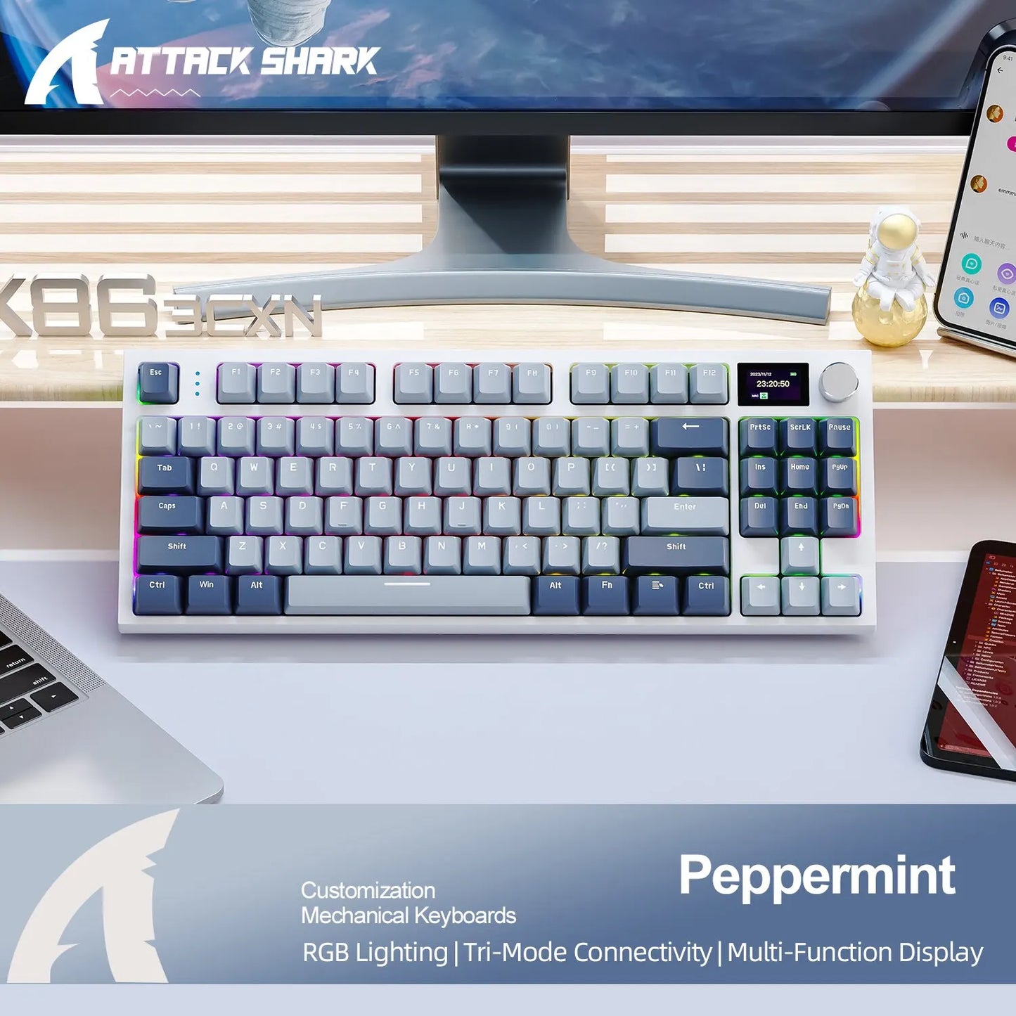 Clavier mécanique sans fil SwiftShift