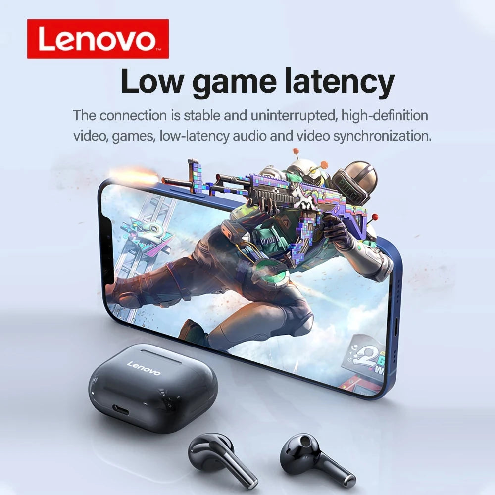 Lenovo LP40 TWS Earphones - Premium Sound Quality, Bluetooth 5.0 and Touch Control - Free Shipping