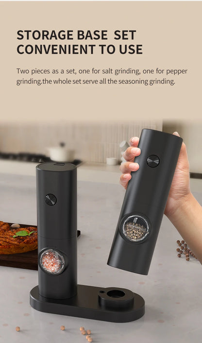 Moedor Automático de Temperos - Precisão Gourmet com Praticidade e Elegância - GRATIS GRATIS