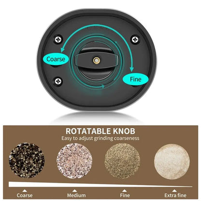 Moedor Automático de Temperos - Precisão Gourmet com Praticidade e Elegância - GRATIS GRATIS