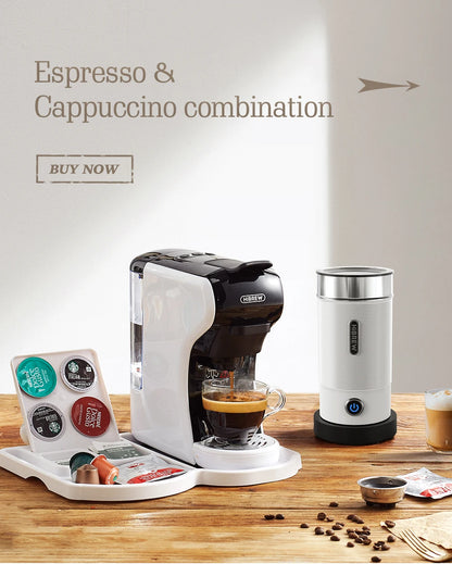 HiBREW FrotherPro M1A: Espumador de leche automático para capuchinos, lattes y chocolate quente
