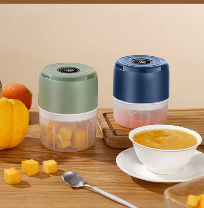 Mini Processador Elétrico USB para Alimentos – Compacto, Portátil y Fácil de Usar